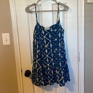 Urban outfitters detailed sunflower mini dress